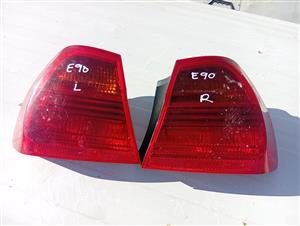 BMW E90 left and right tail   lights for sale in good condition