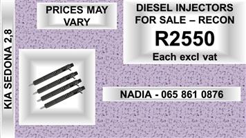 KIA SEDONA 2.8 DIESEL INJECTORS FOR SALE NATIONWIDE