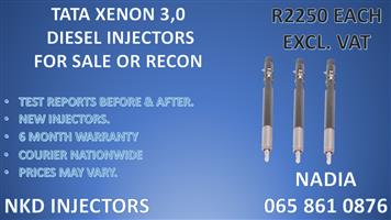 RECONDITIONED DIESEL INJECTORS FOR TATA XENON 3.0 FOR SALE / RECON 