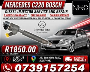 Mercedes_C220_Bosch_Diesel_Injectors_On_Recondition 