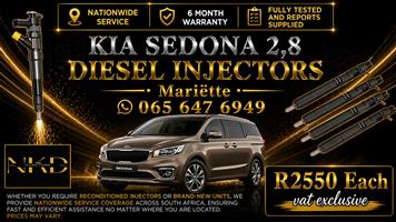 DIESEL INJECTORS KIA SEDONA 2.8
