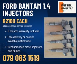 FORD BANTAM 1.4 INJECTORS FOR SALE WITH WARRANTY 