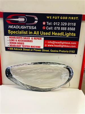 Porsche Panamera left side headlight replacement lens 