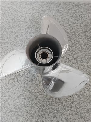 16g stainless steel propeller,13 spline,10.25 diameter 