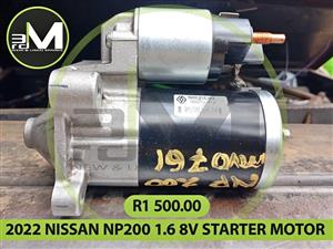 2022 NISSAN NP200 1.6 8V STARTER   R1500 MV0761