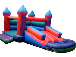 New Castles Complete.  Inflatable Jumping Castle Factory. Sales - Repairs - Rentals.