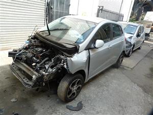 Hyundai Grand i10 1.0 Petrol AT G3LA Silver - 2018 SPARESBOYZ STRIPPING FOR SPAR