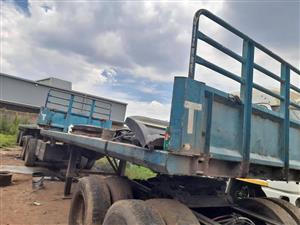 2002 - SATB Superlink Flat Deck Trailer now on sale - Ready for work