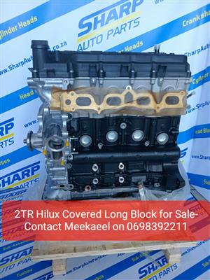 2TR Hilux Long Block For Sale