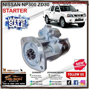Nissan np300 zd30 starter