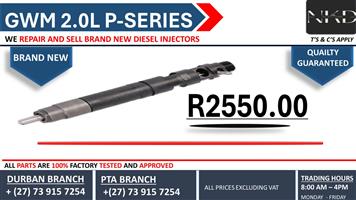 GWM 2.0L P-Series Diesel Injectors 