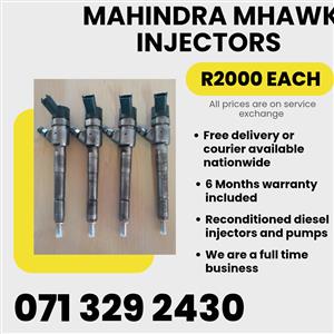 MAHINDRA MHAWK INJECTORS FOR SALE WITH WARRANTY 