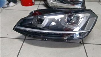 Golf 7R headlights
