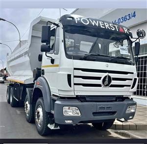 NEW POWER STAR VX 4042, TWINSTEER TIPPER TRUCK