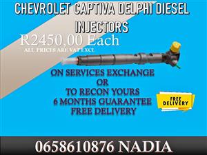 CHEVROLET CAPTIVA DIESEL INJECTORS RECONDITION OR BAY NEW