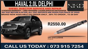 Haval 2.0L Delphi Diesel Injectors 