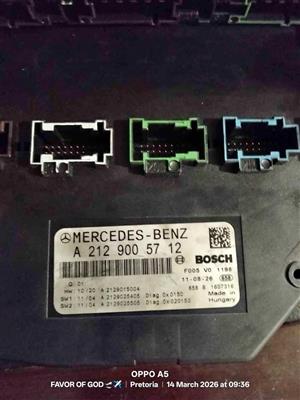 Mercedes Benz W212 fuse box