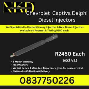 Captiva Delphi Diesel Injectors for sale