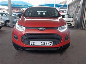 2017 FORD ECOSPORT 1.5 ENGINE CAPACITY MANUAL PETROL ORANGE IN COLOUR SERVICE BOOK SPARE KEY LEATHER