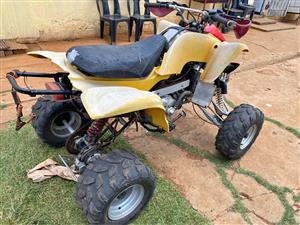 Sam and Dinly quad stripping for spares.