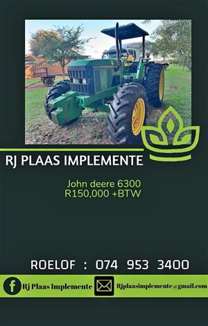 John deere 6300