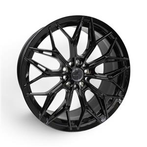 19″ M8820 5/114 Gloss Black Alloy Wheels