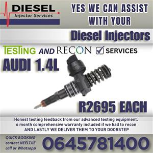 Audi 1.4L diesel injectors for sale