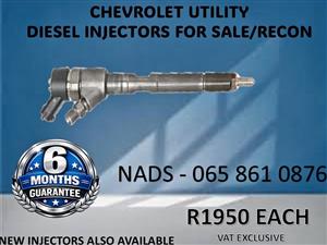 CHEVROLET UTILITY DIESEL INJECTORS FOR SALE / RECON WITH WARRANTY