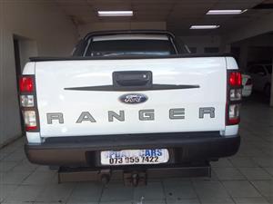 2017 Ford Ranger 2.2 6speed TDCi 4x2 Double Cab  White COLORManual, Diesel