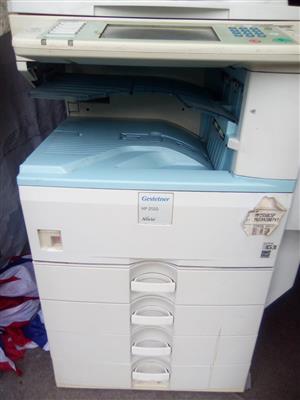 Gestetner Mp2550 printer, aficio 