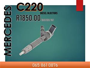 MERCEDES C220 DIESEL INJECTORS FOR SALE WITH 6 MONTHS WARRANTY