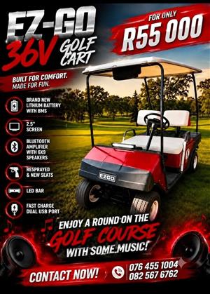 Ezgo 36v Golf Cart for Sale