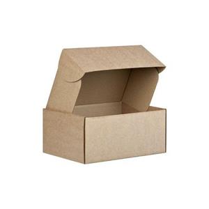 9 x Brown Kraft Shipping Boxes 22.50x16x10cm