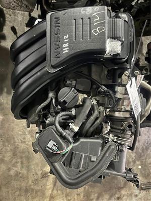 HR12 ENGINE  1.2 MICRA DATSUN