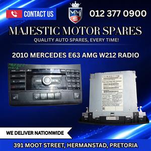  2010 Mercedes E63 AMG W212 Radio – Used | For Sale