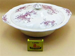 Pastorale Toile De Jouy by Johnson Brothers Bowl with Lid - made in England