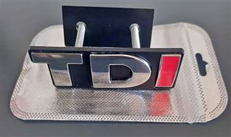 VW TDI bolt on grille badges