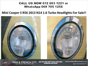 Mini Cooper S R56 2013 N14 1.6 Turbo Headlights for Sale