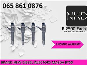 BRAND NEW DIESEL INJECTORS MAZDA BT50 FOR SALE