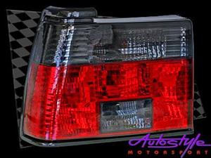 Jetta 2 Semi Smoke Crystal Tailights