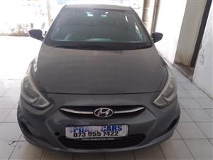 2016 Hyundai Accent 1.6 Grey color Manual, Petrol 78000km 