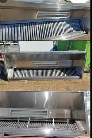 3.2m Stainless Steel Extractor Canopy
