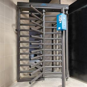 Pro-4 Single Full Height Turnstile + Coin Operation Conversion & Powder Coated