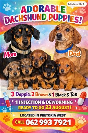 Duschund (worsie) puppies for sale