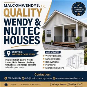 Wendy house and Nutect house