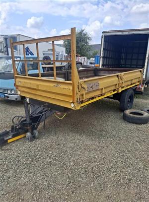 2016 MCE 4m Drawbar dropside body trailer (High speed) (Vat Incl)
