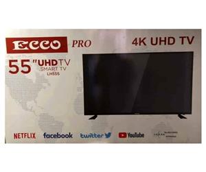 55" UHD Smart Android TV,  New with warranty and FREE DELIVERY