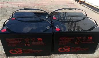 CSB DEEP CYCLE BATTERIES FOR SALE