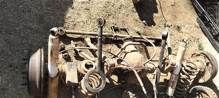 Mahindra scorpio SUV diff & rear suspension 