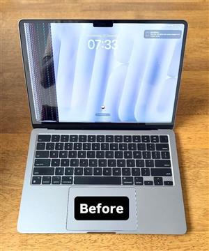 Apple macbook Air & Pro Screen Replacement.